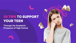 How to handle academic stress during high school?
