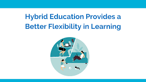 What are the benefits of hybrid college programs?