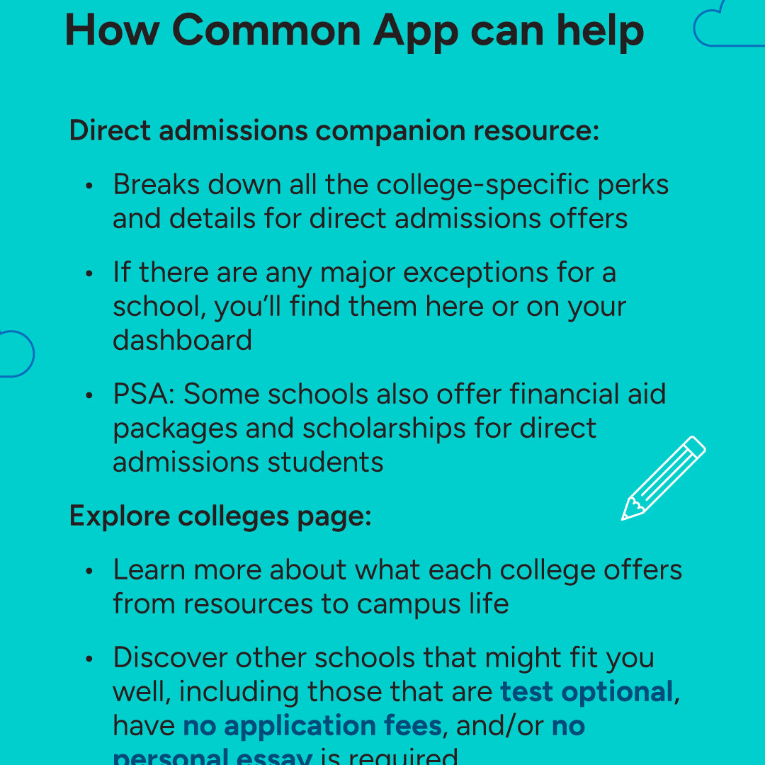 should your common app be related to your major