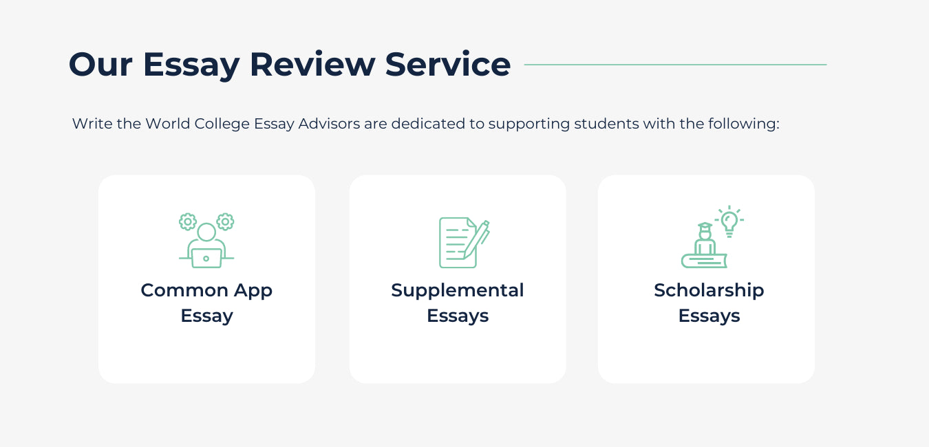 essay review package college apps