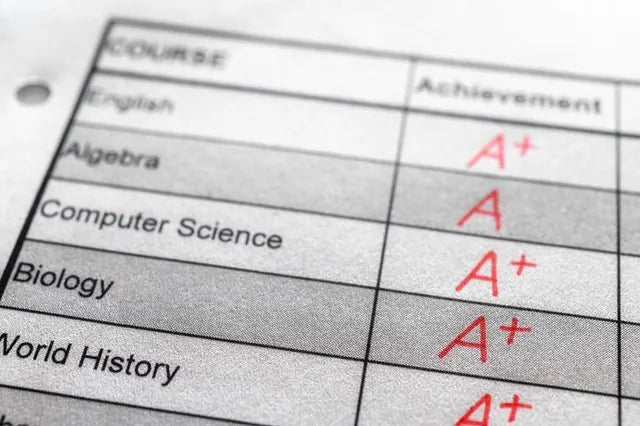 do some colleges look at high school grades
